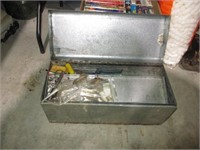 toolbox with contents .