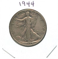 1944 Walking Liberty Silver Half Dollar