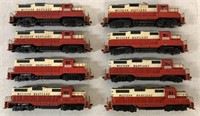 8 HO Unnamed Train Engines