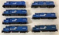 7 HO Train Engines- Walthers & others