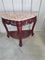 Wall table 34" long 31" tall q6" deep