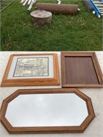 Picture frame and mirror