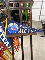 Vintage 1960's New York Mets Pennant