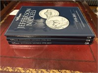 3 Jefferson Nickel Coin Folders