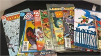 Comic book lot has approximately 12 comics book.