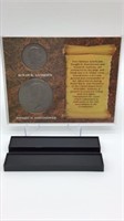 Susan B/ D Eisenhower Tribute Coin Set