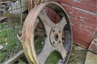 Antique Mill Wheel 42" x6 3/4"