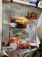 Assorted automobile posters