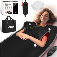 Portable Infrared Sauna Blanket  Black