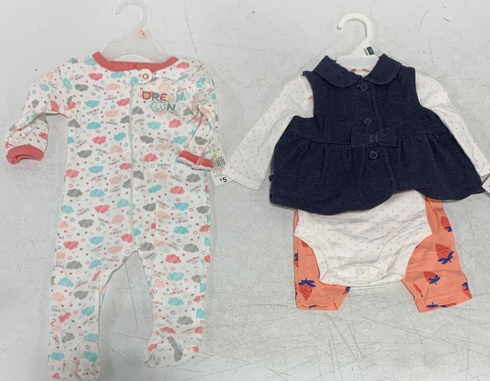 INFANT CLOTHING 3M 4PC