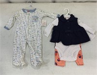 ASSORTED BABY CLOTHES(3-6 MONTHS)