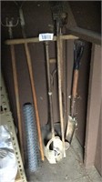 Selenious hand tools including post digger,