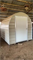 Metal storage shed - 94 x 117 in - New
