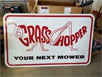 Grass Hopper Tin Sign