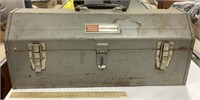 Craftsman metal tool box w/ contents