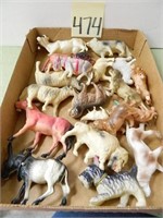 (19) Vintage Celluloid Animals