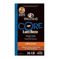 Wellness CORE Grain Free Dry Dog Food  26lb