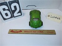 Green Volkswagen beetle Tonka toy