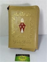Antique Holy Bible Papal Edition