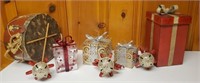 Gift Boxes & bells, drum box