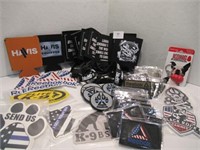 K9 - Badges / Stickers / Cup Holders - Lot