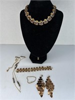 Brown Gem Necklace, Bracelets, and More