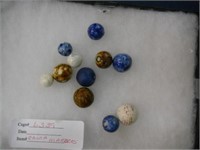 11 COLLECTIBLE CHINA MARBLES