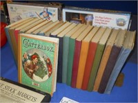 20 HARD COVER CHATTERBOX BOOKS FROM EARLY 1900'S