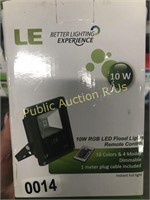 LE LED FLOOD LIGHTS REMOTE CONTROL