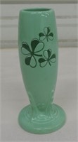 Fiesta Post 86 seamist Shamrock Clover bud vase