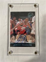 Steve Francis Basketball Card