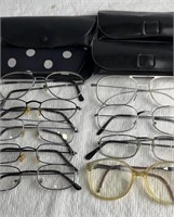 Vintage Eye Glasses,Readers & some cases