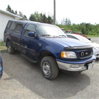 1998 FORD F150 XLT 4X4, PICK-UP W/ CAP, 171,000KM,