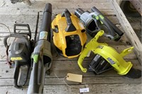 Chainsaw and Battery Yard Tools