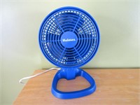 Small Blue Desk Fan (Works)