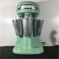 TRIPLE HEAD HAMILTON BEACH MILKSHAKE MIXER 1940-60