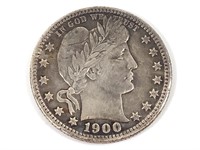 1900-S Barber Quarter