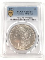 1901 Morgan Dollar PCGS AU Detail