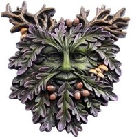 (N) Pacific Giftware Greenman Face Resin Figurine