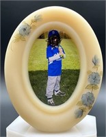 Fenton Hp Cameo Picture Frame By L Long