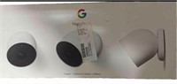 $480 Google nest 3 pack cameras battery