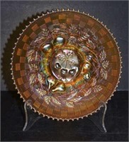 Carnival Glass Serving Plate
