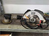 Porter Cable Buffer &Chicago Electric Circular Saw
