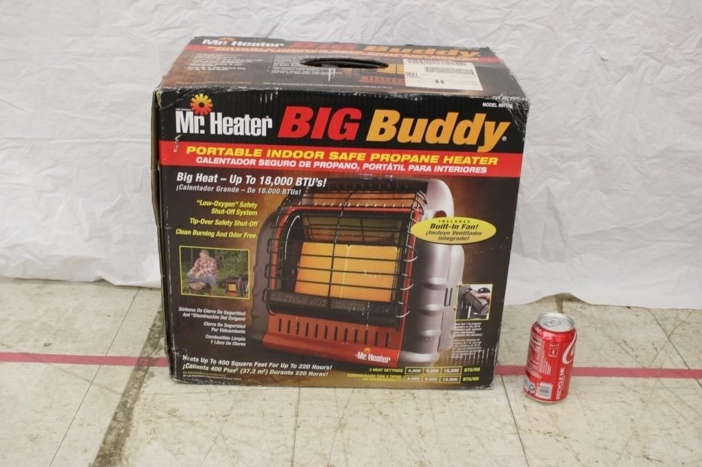Mr. Heater Big Buddy Indoor Propane Heater