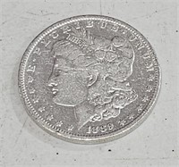 1889 O Morgan Silver Dollar