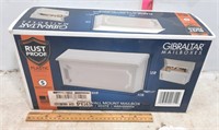 Gibraltar Plastic Wall Mount Mail Box - New In