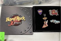 HARD ROCK CAFE 30 YEARS PIN SET