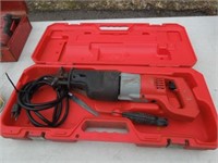 Milwaukee Super Sawzall with case & blades