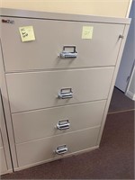 Fireproof Fireking Lateral File Cabinet 52.5H 36W