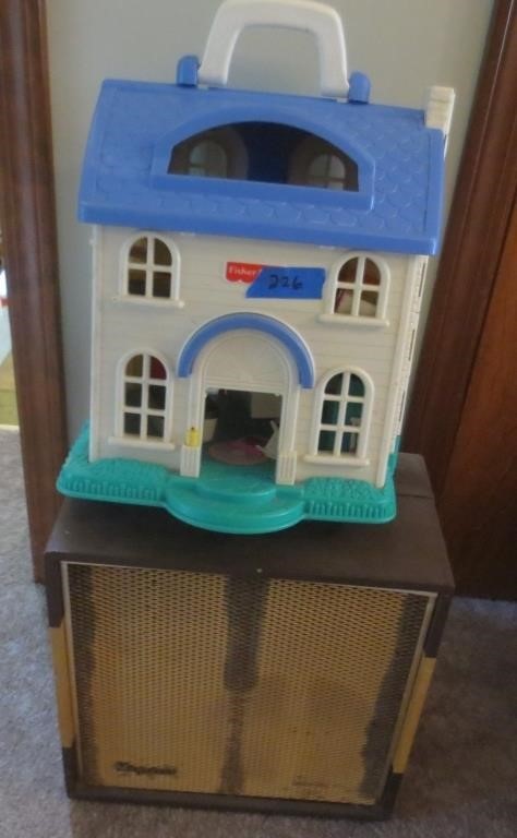 Fisher Price doll house, speakers